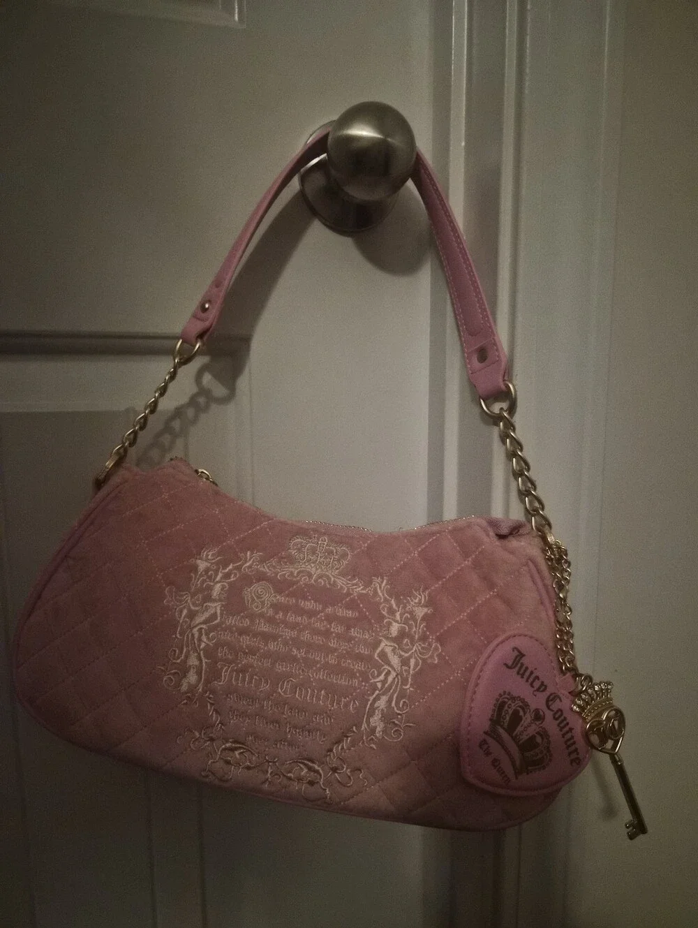 NWOT Juicy Couture Pink Fairytale Shoulder Bag